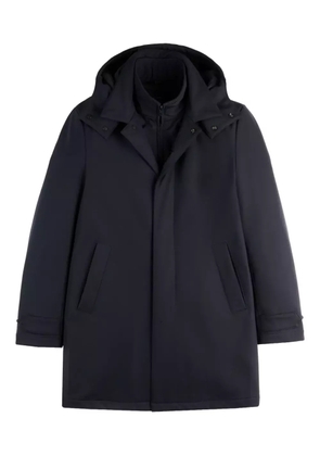 Fay hooded coat - Black