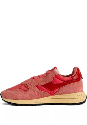 Autry suede-mesh sneakers - Pink
