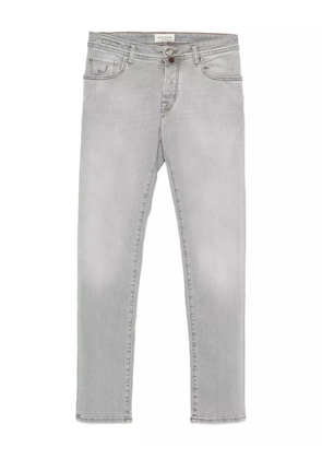 Jacob Cohën contrast-stitching jeans - Grey