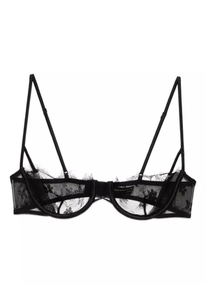 Kiki de Montparnasse all over lace balconette - Black