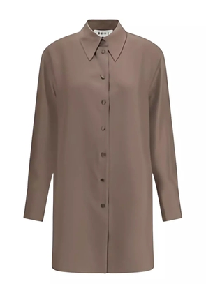 Róhe button-front silk shirt - 243400