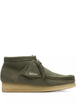 Clarks Originals Wallabee 'Khaki Green' boots