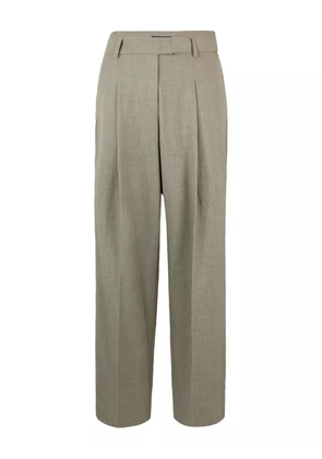 LIU JO pleated-pocket trousers - Green