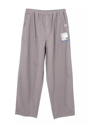 in･stru(men-tal). elastic-waistband trousers - Grey