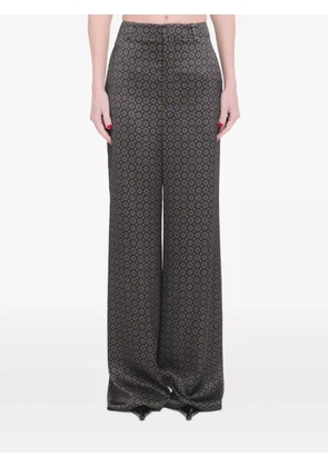 Saint Laurent patterned trousers - Grey