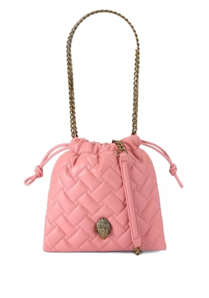 Kurt Geiger London quilted chain-strap shoulder bag - Pink
