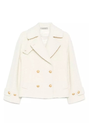 Tagliatore double-breasted buttoned jacket - Neutrals