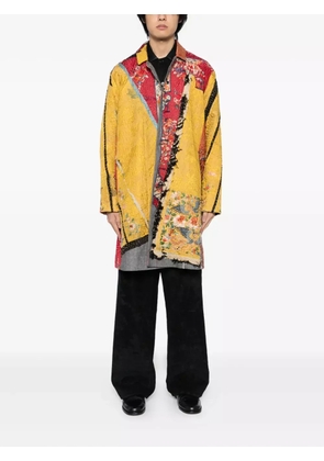 By Walid silk coat - Yellow