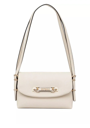 GUESS USA flap-front shoulder bag - Neutrals