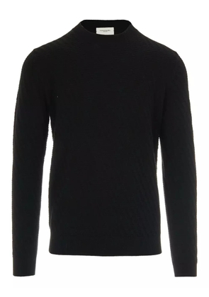 Paolo Pecora textured wool sweater - Black