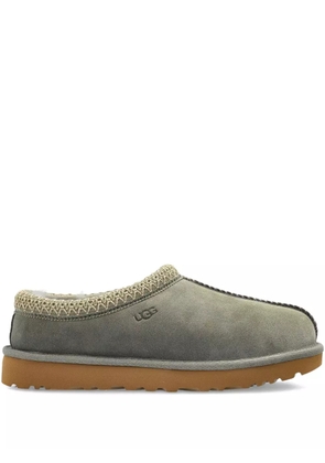 UGG braided-trim sheepskin boots - Green