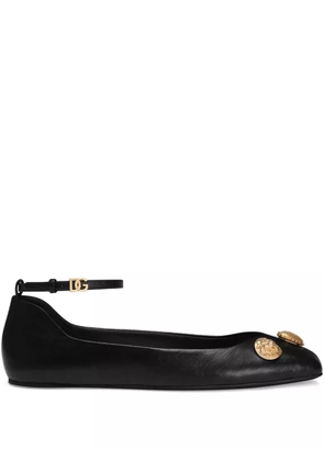 Dolce & Gabbana embellished ballet flats - Black
