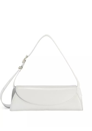 Jil Sander small Cannolo leather shoulder bag - Grey
