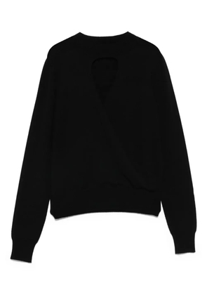TWINSET keyhole-neckline sweater - Black