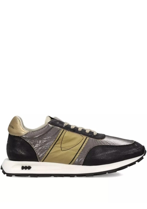 Philippe Model Paris metallic running sneakers - Black