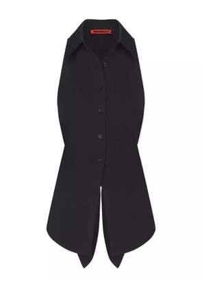Simon Miller Loch button-up top - BLACK