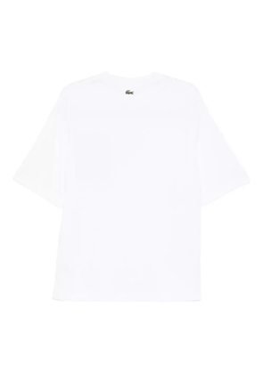 Lacoste graphic-print T-shirt - White