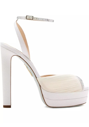 Aquazzura 130mm Be Mine sandals - White