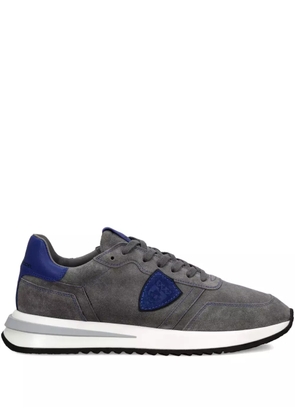 Philippe Model Paris suede-panelled sneakers - Grey