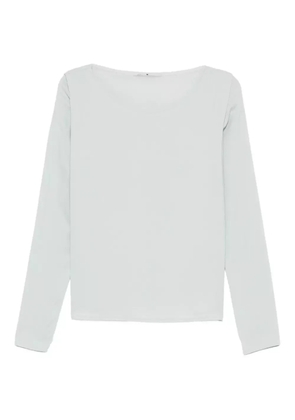 Ermanno Scervino long-sleeve boat-neck sweatshirt - Blue