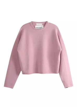 extreme cashmere round-neck cashmere sweater - Pink