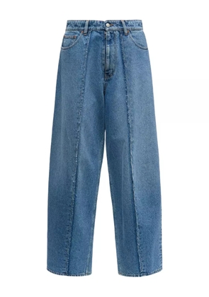 MM6 Maison Margiela frayed-detail jeans - Blue