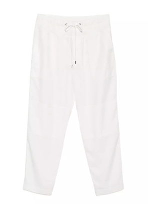 James Perse drawstring tapered trousers - White