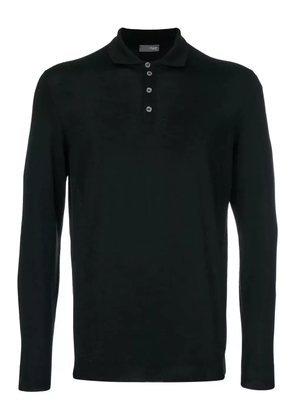 Drumohr plain polo shirt - Black