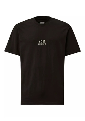 C.P. Company logo-print graphic-print T-shirt - Black