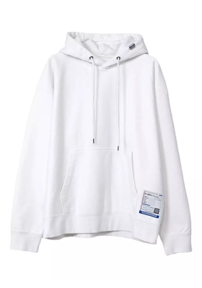 in･stru(men-tal). French-terry hoodie - White