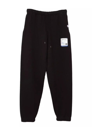 in･stru(men-tal). drawstring-waist track pants - Black