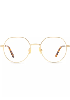 Chloé Eyewear round-frame glasses - Gold