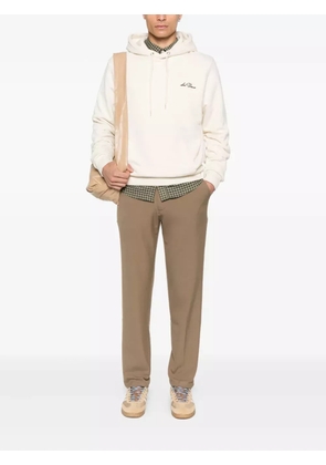 Les Deux diaz embroidered hoodie - Neutrals