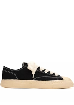 General Scale. Roy canvas low-top sneakers - Black