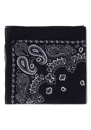 Destin bandana paisley scarf - Black