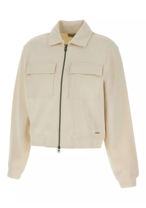 Woolrich two-way zip pocket sweatshirt - Neutrals