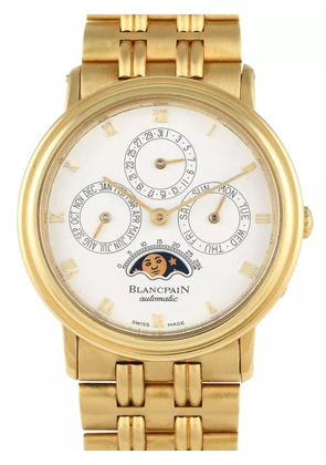 Blancpain Villeret Perpetual Calendar 34mm - Yellow