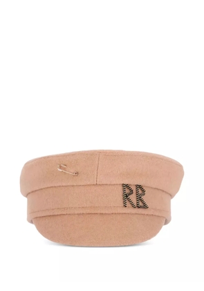 Ruslan Baginskiy wool safety-pin sailor cap - Neutrals