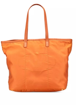 Prada Pre-Owned 2013-2025 Tessuto Canapa Logo tote bag - Orange