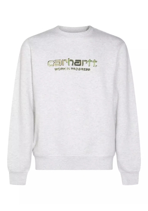 Carhartt WIP logo-print graphic-print sweatshirt - Grey