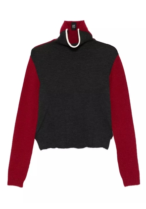 Gianfranco Ferré Pre-Owned 2000s high-neck wool sweater - Grey