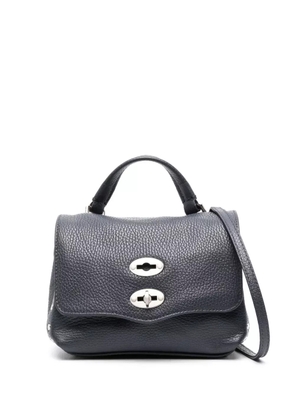 Zanellato small Postina leather crossbody bag - Blue