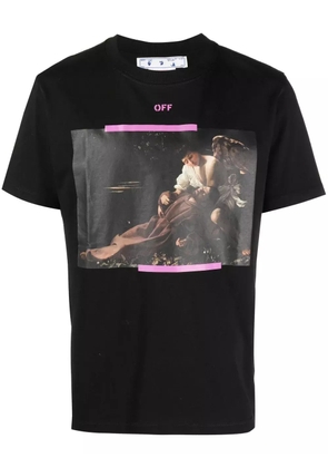 Off-White Arrows-motif short-sleeved T-shirt - Black