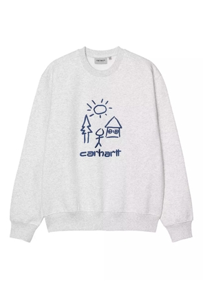 Carhartt WIP graphic-print sweatshirt - Grey