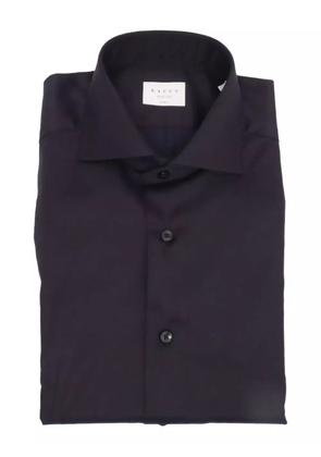 Xacus button-down cotton shirt - Blue