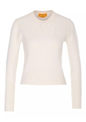 Guest In Residence crew-neck cashmere sweater - White