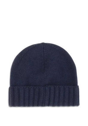 Kiton ribbed-knit beanie - Blue