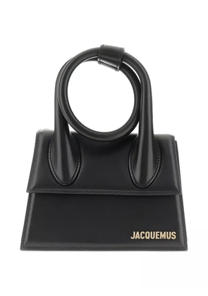 Jacquemus mini Chiquito knot-handle tote bag - Black