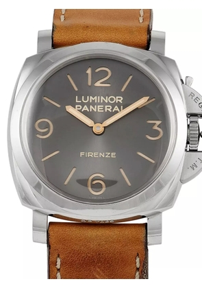 Panerai pre-owned 2015 Luminor 1950 3 Days Firenze 47mm - Grey