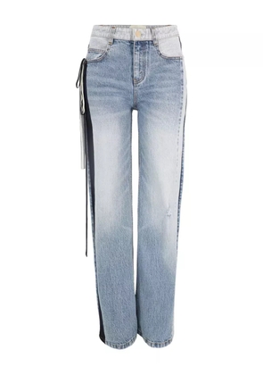 Hellessy Ben panelled distressed jeans - Blue